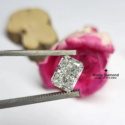 4.0 CT Radiant Cut Lab Diamond F/VS For Jewelry Craft